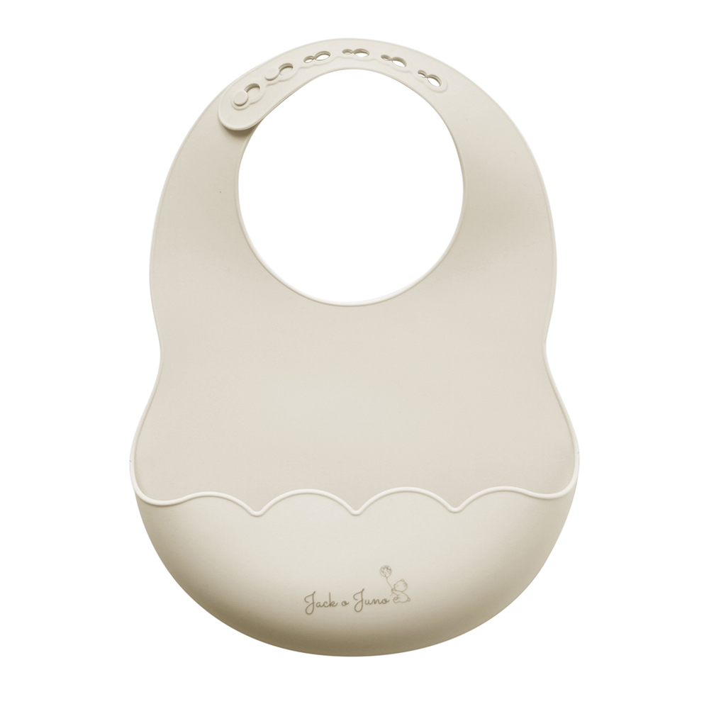Product Image for Jack o Juno  Haklapp Silikon Poppy, Cream - BabyWorld