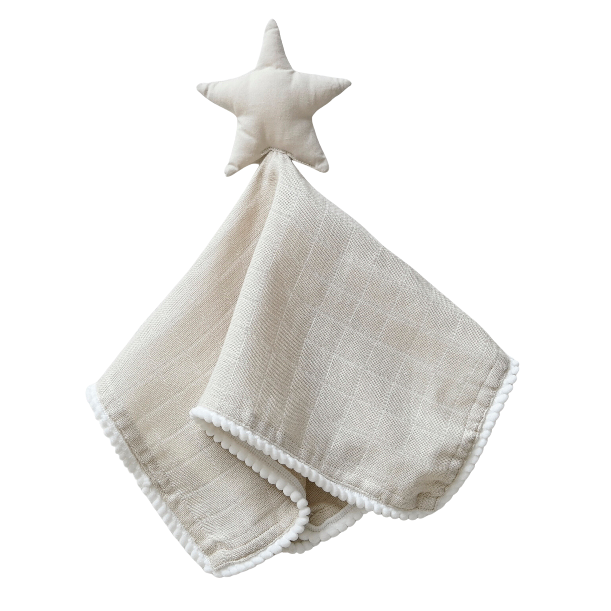 Product Image for Jack o Juno  Snuttefilt Cuddly Star, Sand - BabyWorld