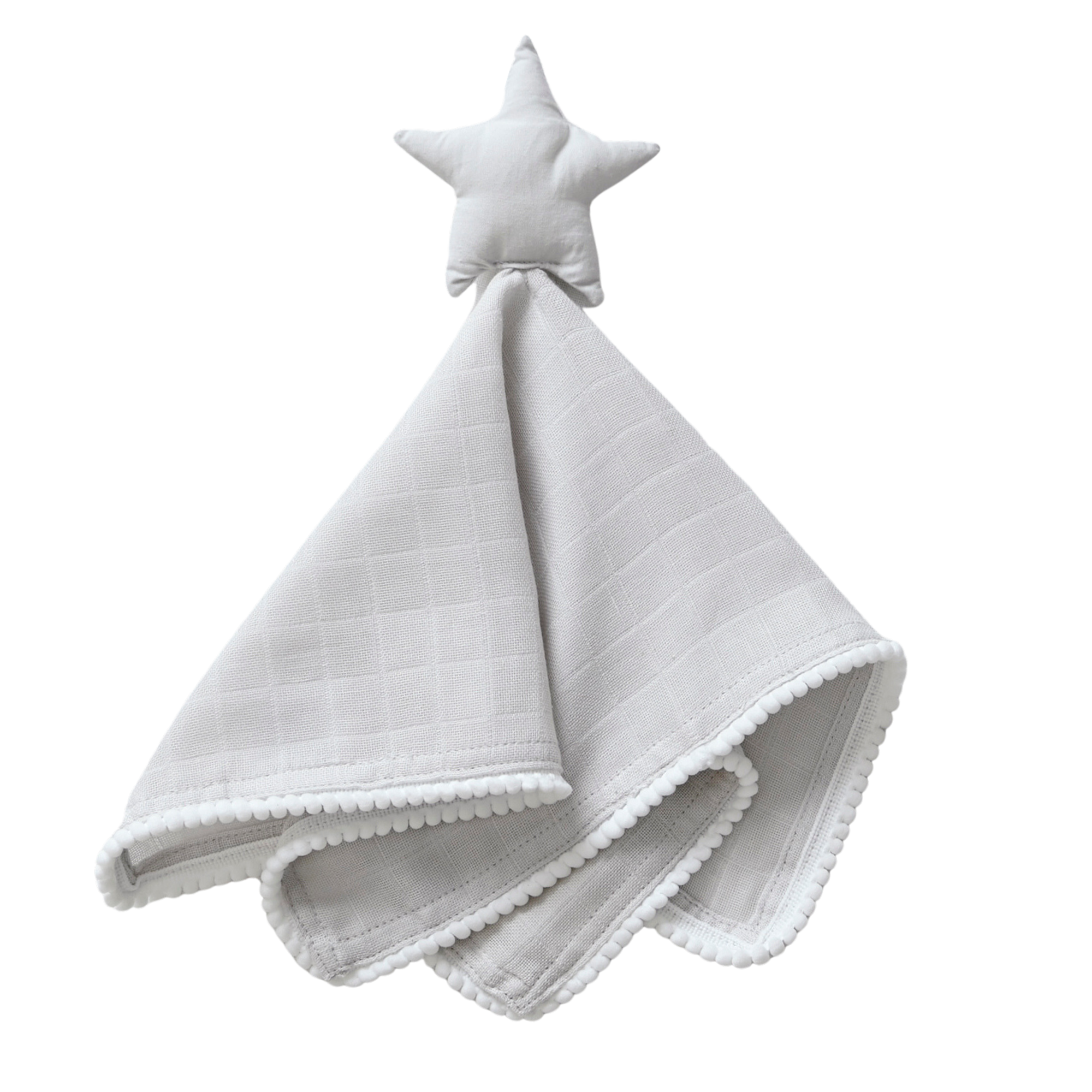 Product Image for Jack o Juno  Snuttefilt Cuddly Star, Fair Grey - BabyWorld