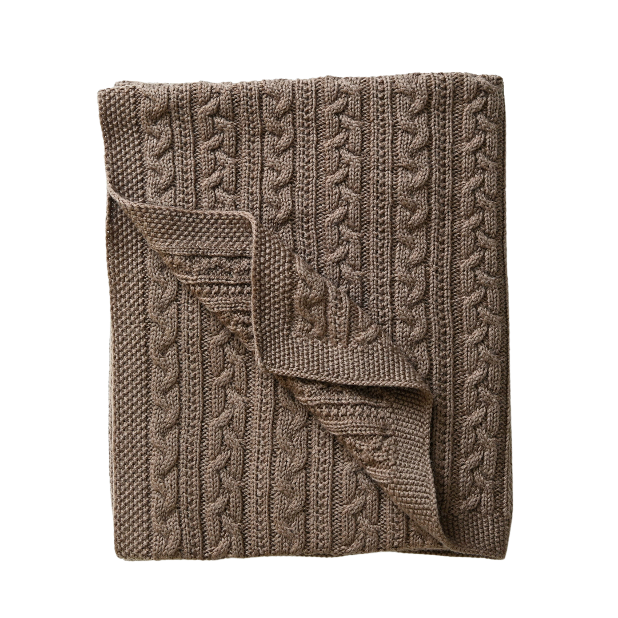 Product Image for Jack o Juno  Stickad Babyfilt Merinoull, Cookie - BabyWorld