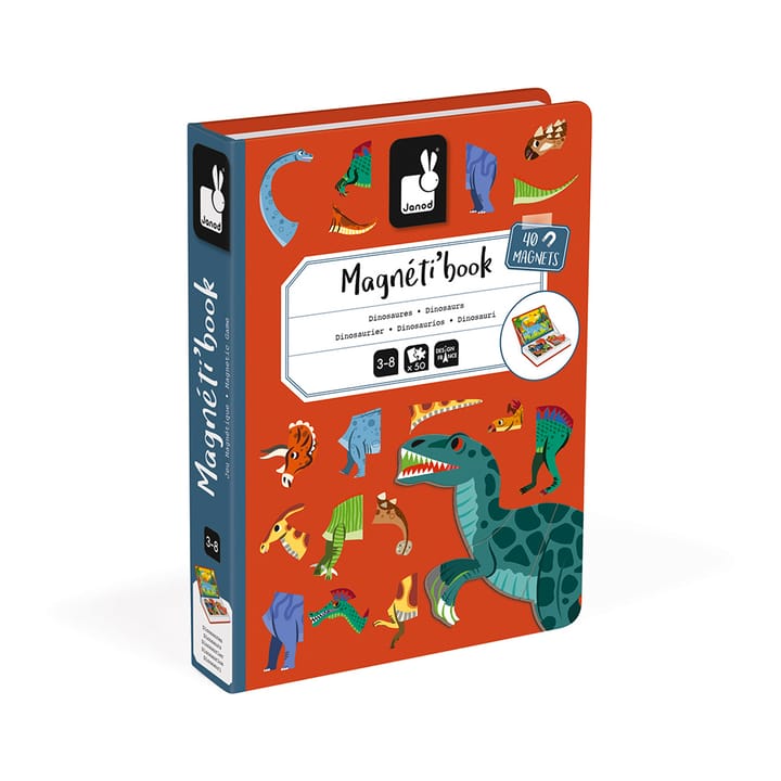 Magnetbok Dinosaurs Janod