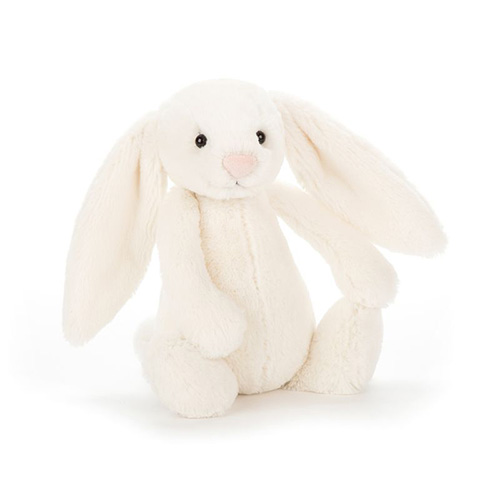 Jellycat Bashful Gosedjur Vit Kanin Medium