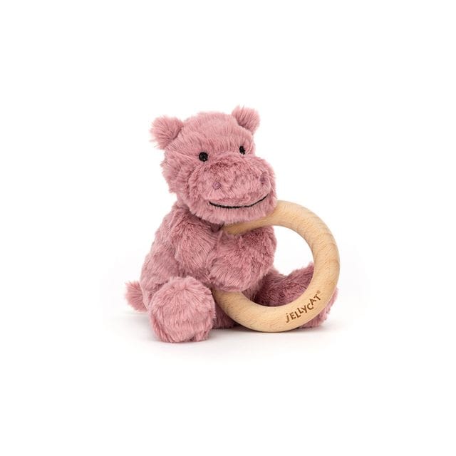 Gosedjur Med Bitring Flodhäst Fuddlewuddle Jellycat