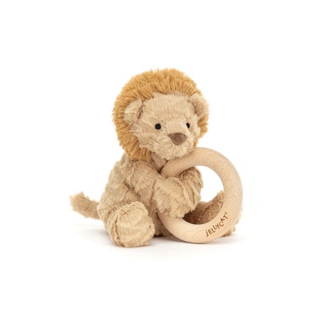 Gosedjur Med Bitring Lejon Fuddlewuddle Jellycat
