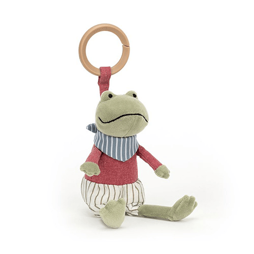 Little Rambler Skallra Groda Jellycat