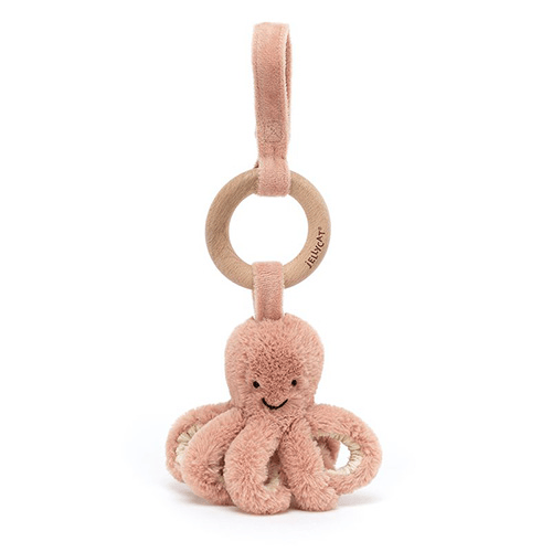 Odell Bitring Med Skallra Bläckfisk Jellycat