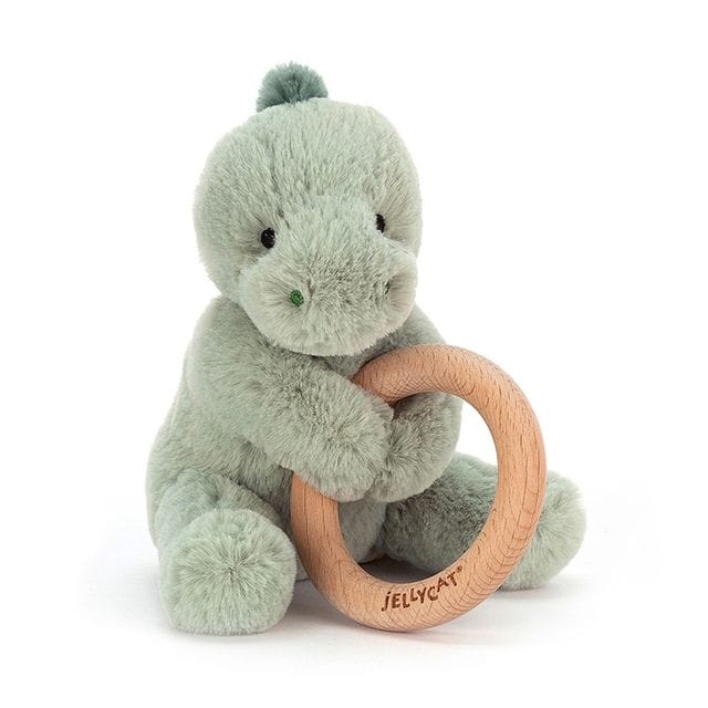 Shooshu Dino Wooden Ring Toy Jellycat