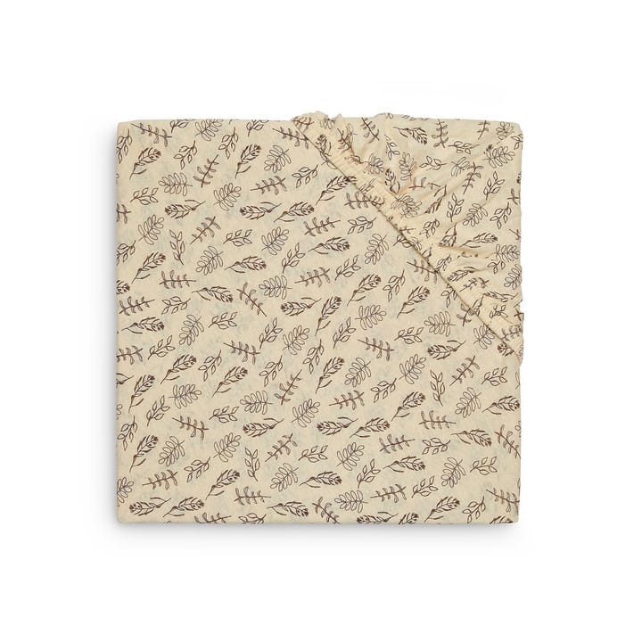 Dra-på Lakan Bomull 60x120cm - Meadow Chestnut Jollein