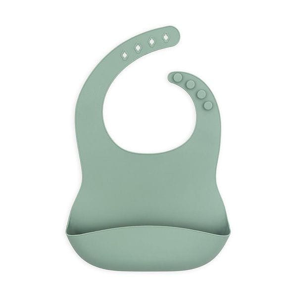 Haklapp Silikon - Ash green Jollein