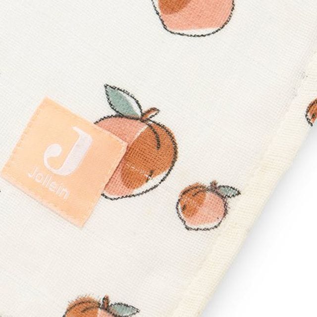 Muslinfilt 115x115cm 2-pack - Peach Jollein