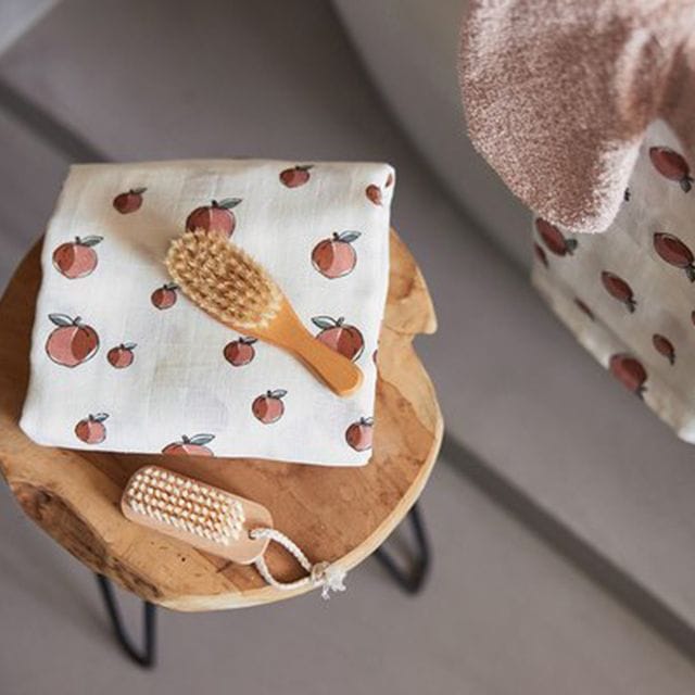 Muslinfilt 115x115cm 2-pack - Peach Jollein