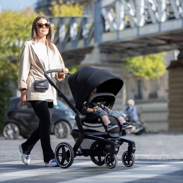 Hub+ Sittvagn - Brilliant Black Joolz