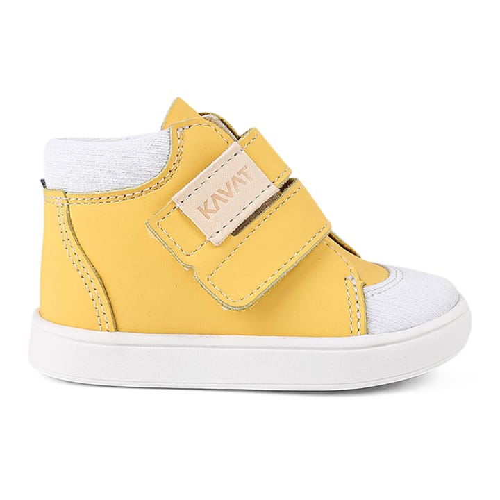 Fiskeby XC Lära-gå Skor - Bright Yellow Kavat