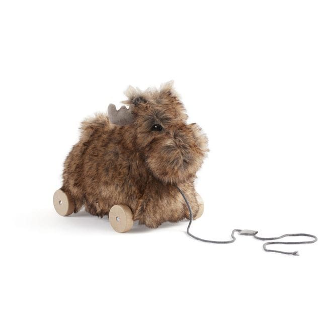 Dragdjur Älg Edvin - Brun Kids Concept