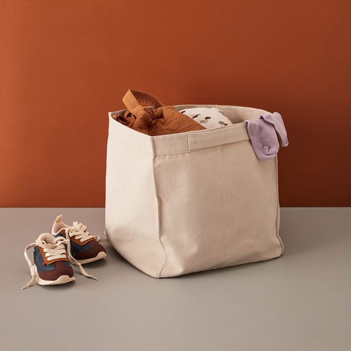 Förvaringskorg 30x30 cm - Naturvit Kids Concept