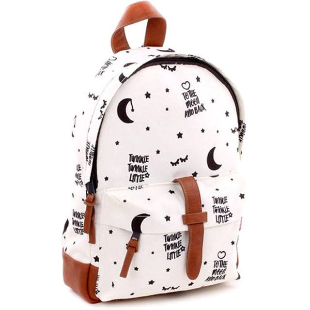 Ryggsäck Black & White Twinkle Kidzroom