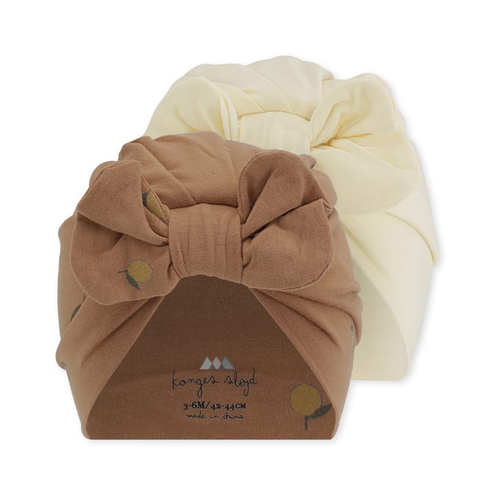 Rosettmössa 2-Pack - Brown Lemon/Vanilla