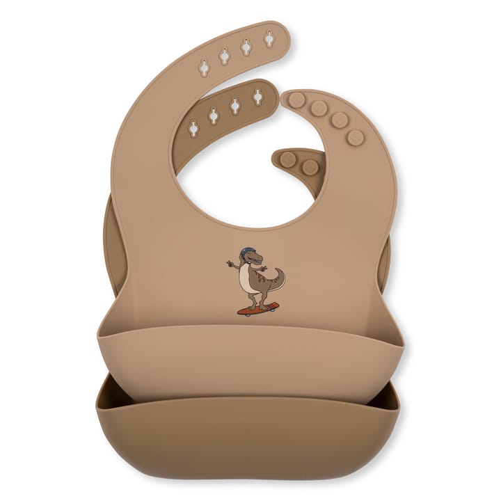Haklapp Silikon 2-Pack - Skateosaurius