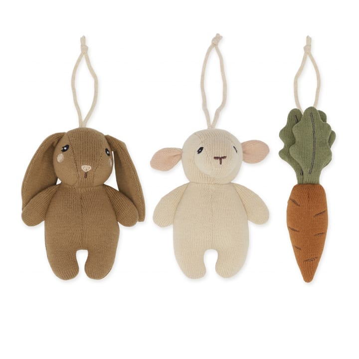 Leksaker Till Babygym 3-pack - Multi Konges Slöjd