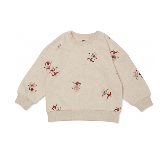 Lou Tröja White Cream Melange Konges Slöjd