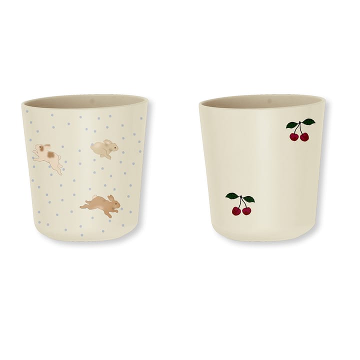 Mugg 2-Pack - Cherry/Petit Lapin Konges Slöjd