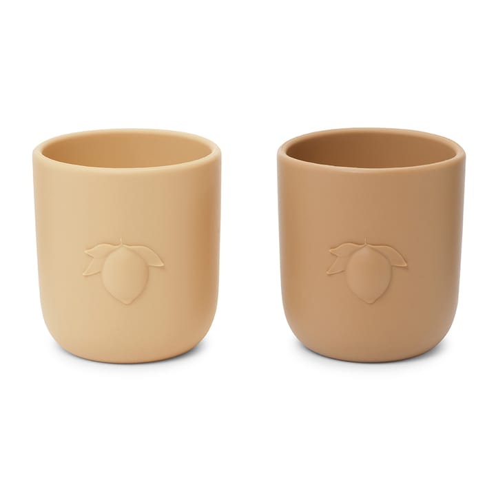 Mugg Lemon - Rose Sand/Brown Clay Konges Slöjd