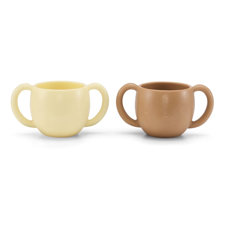 Mugg Med Handtag 2-pack - Limonade/Almond Konges Slöjd