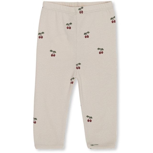 Newborn Byxor/Leggings Deux Cherry/Blush Konges Slöjd