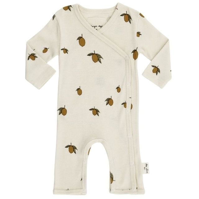 Newborn Onesie/Pyjamas Lemon Konges Slöjd