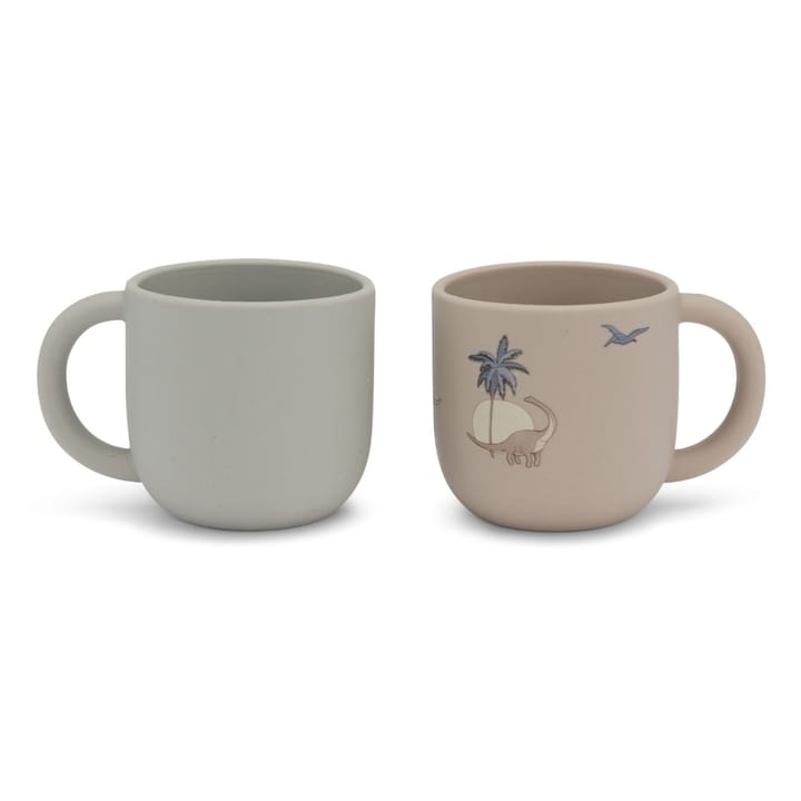 Silikonmugg Med Handtag - Dino Konges Slöjd
