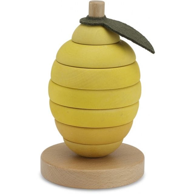 Stapelleksak Citron Konges Slöjd