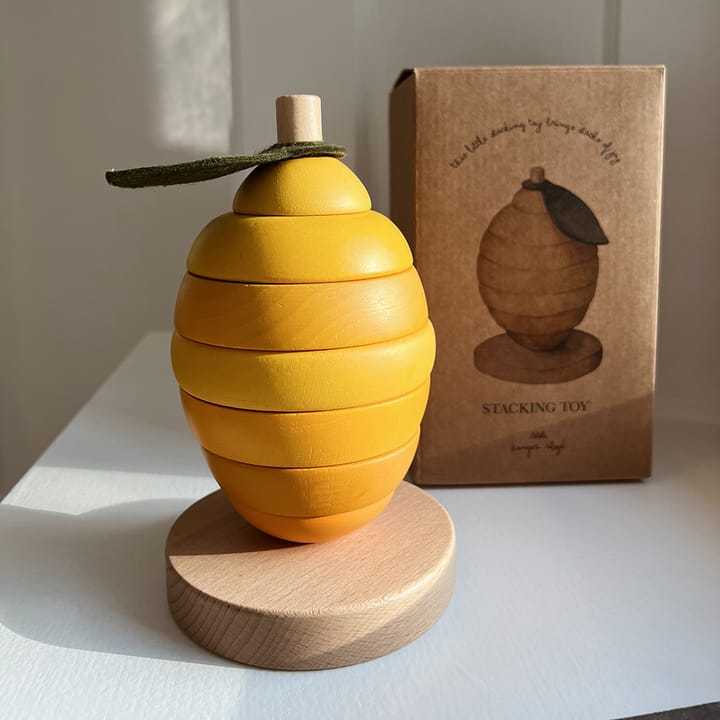 Stapelleksak Citron Konges Slöjd