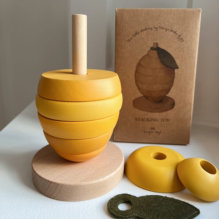 Stapelleksak Citron Konges Slöjd