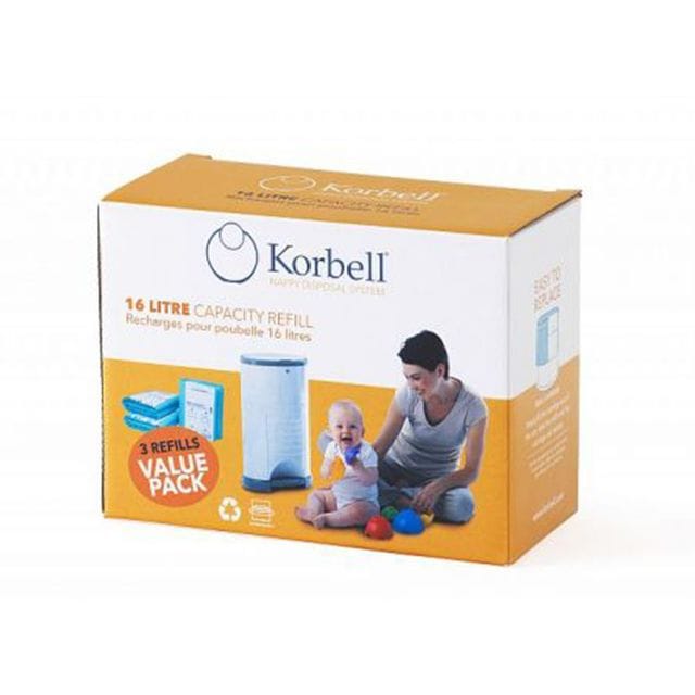 Blöjhink Refill 3-Pack Korbell