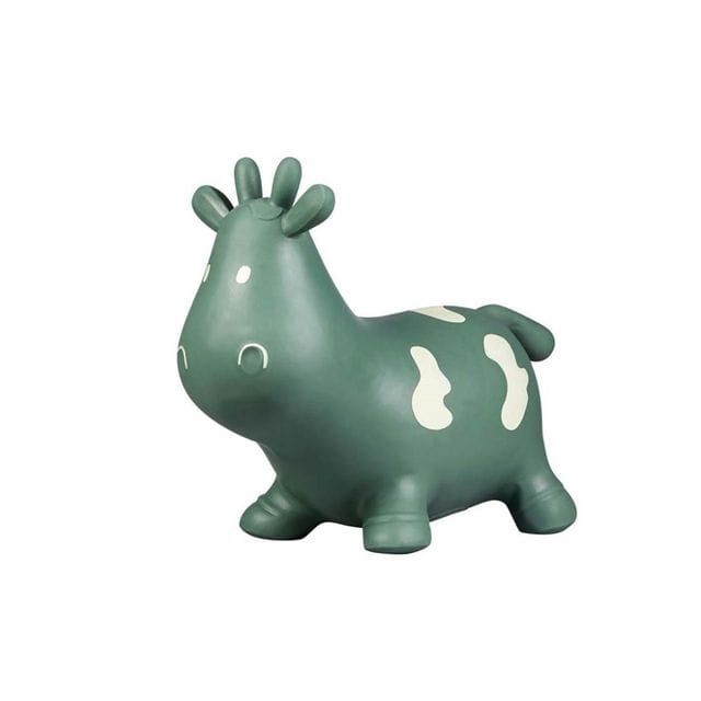 Bouncing Cow Hoppleksak - Dark green KREA