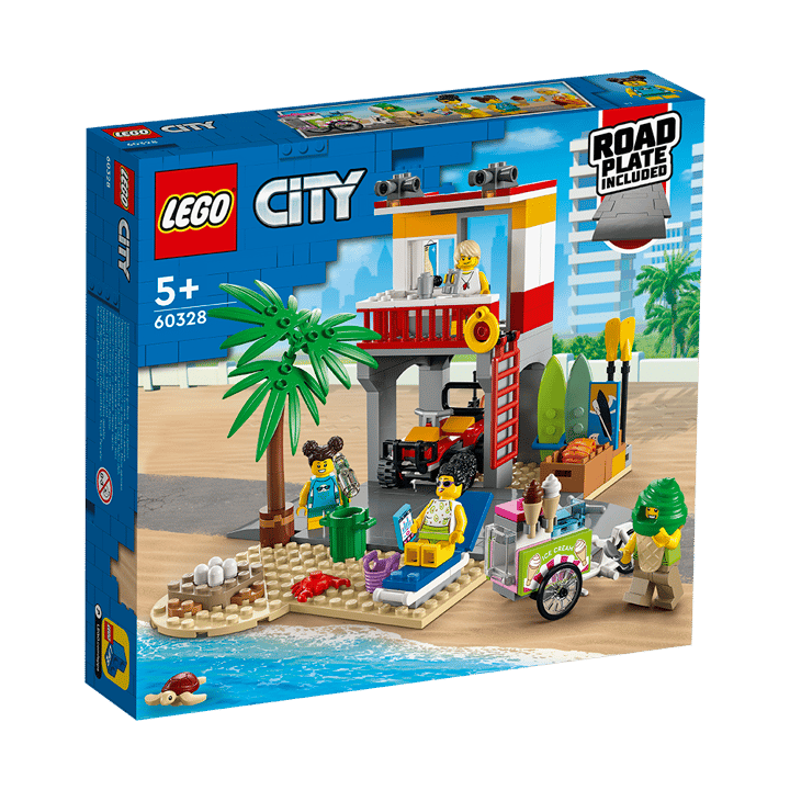 City 60328 Livräddarstationen på stranden Lego
