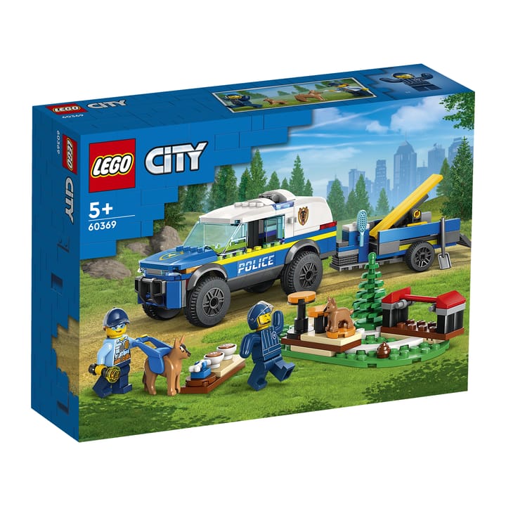 City 60369 Polisens mobila hundträning LEGO