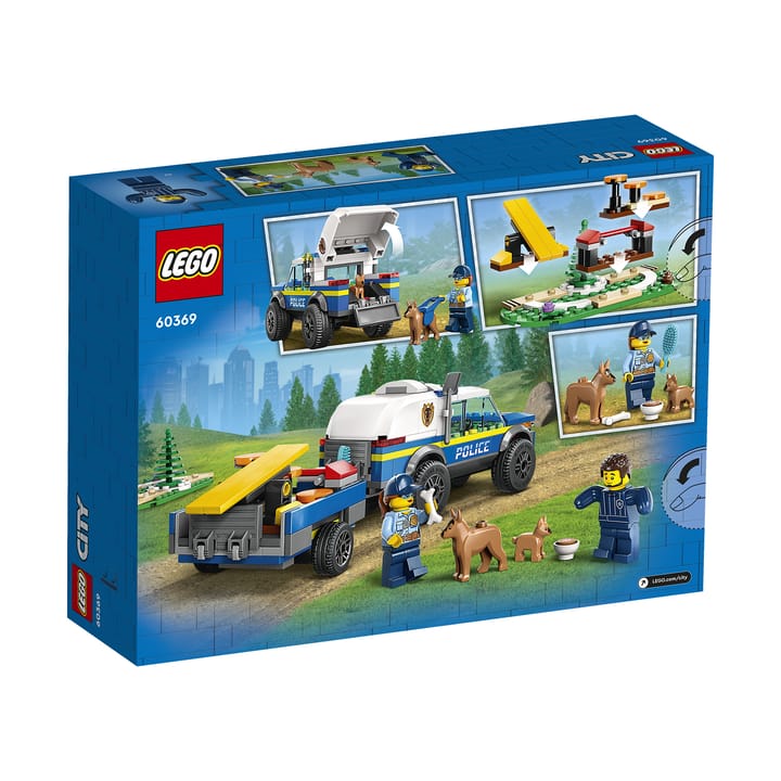 City 60369 Polisens mobila hundträning LEGO
