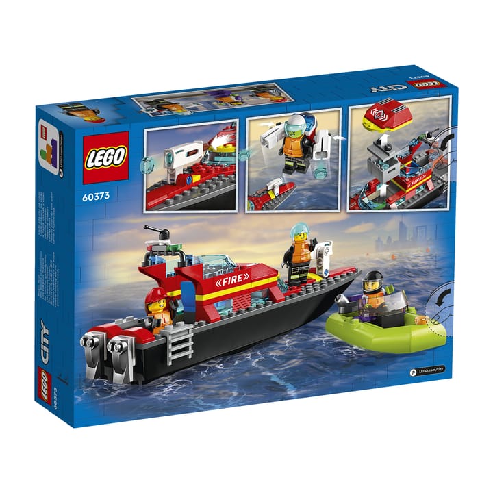 City 60373 Brandräddningsbåt LEGO