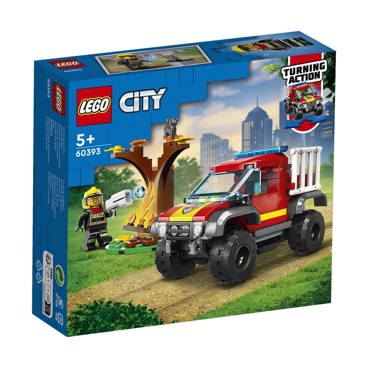 City 60393 Räddning med fyrhjulsdriven brandbil LEGO