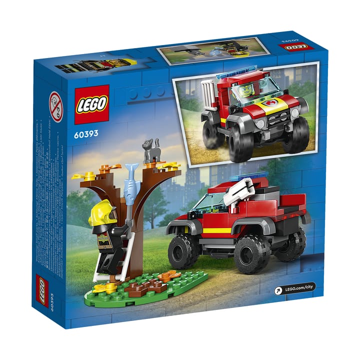 City 60393 Räddning med fyrhjulsdriven brandbil LEGO