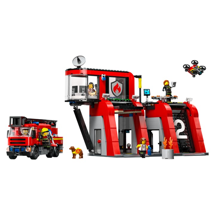 City Fire 60414 Brandstation med brandbil LEGO