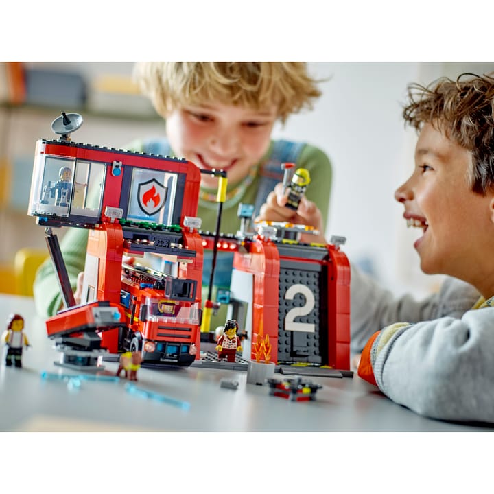 City Fire 60414 Brandstation med brandbil LEGO