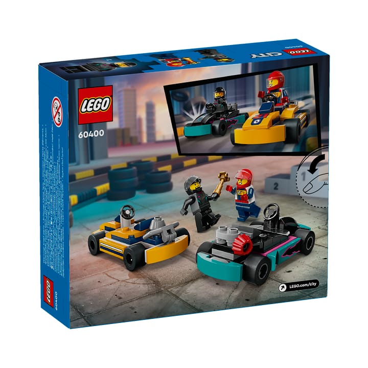 City Great Vehicles 60400 Gokarter och racerförare LEGO