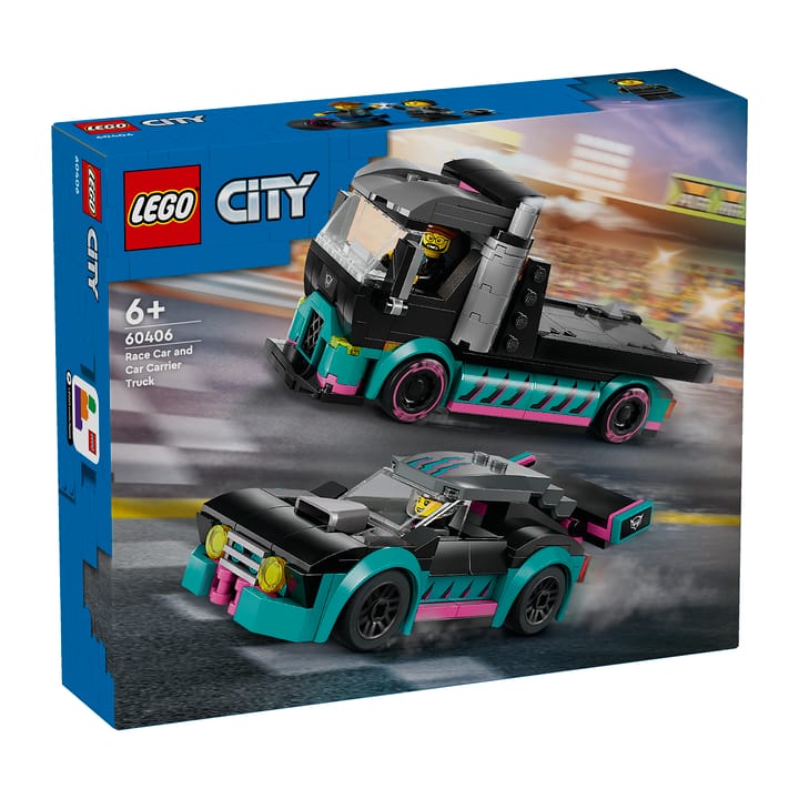 City Great Vehicles 60406 Racerbil och biltransport LEGO