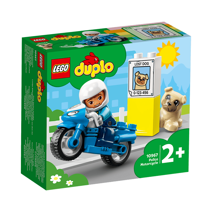 Duplo 10967 Polismotorcykel Lego