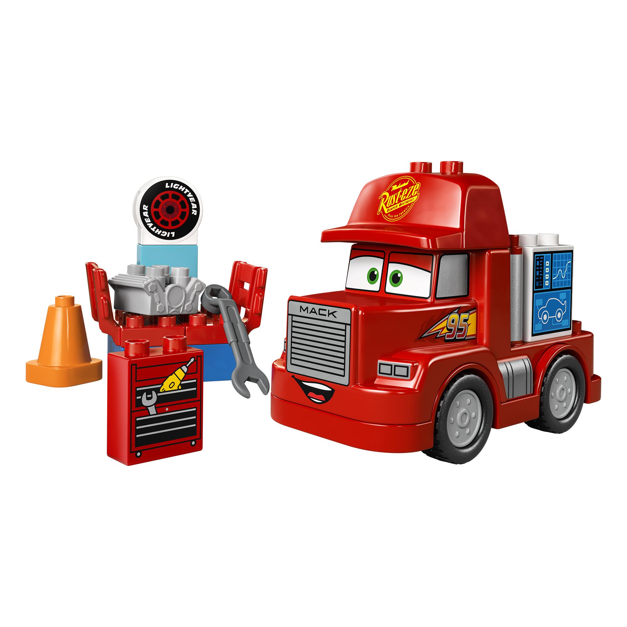 LEGO Duplo Disney 10417 Mack på tävlingen