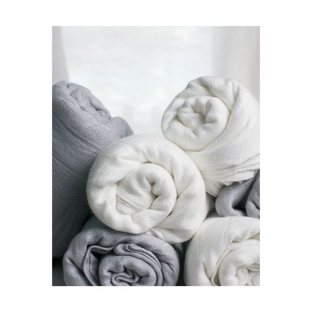 Muslin Snuttefiltar 3-Pack - Grå/Vit Les Enfants