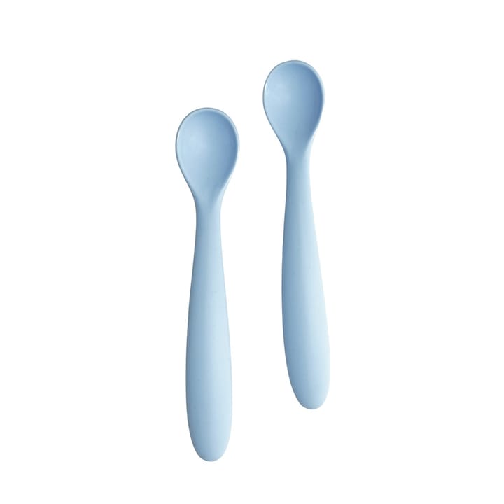 Skedar 2-pack Silikon - Blå Les Enfants