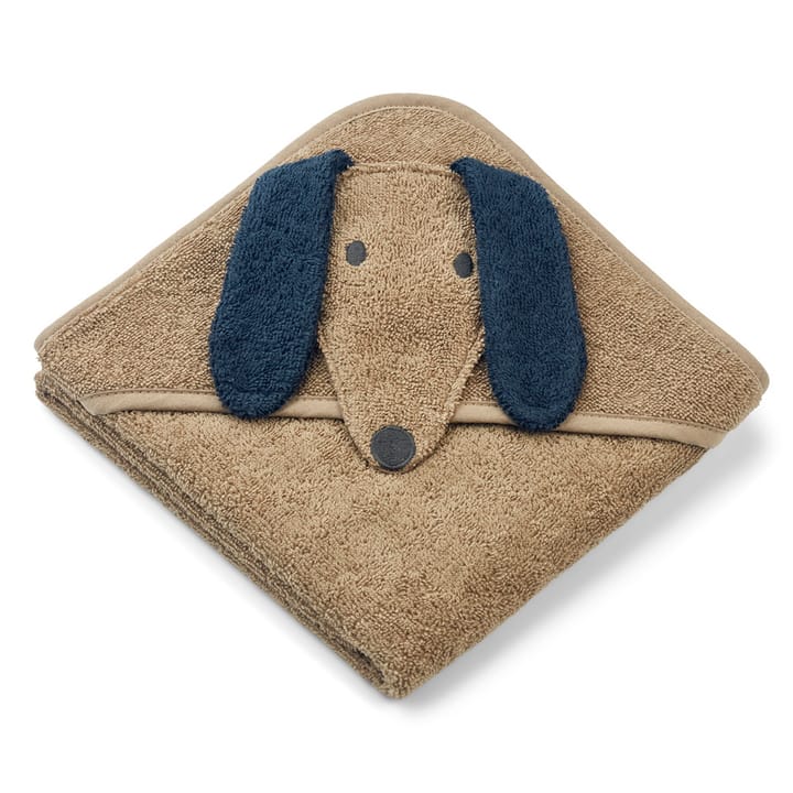 Albert Badcape Baby - Dog/Oat Mix Liewood